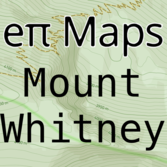 Offline Mt Whitney
